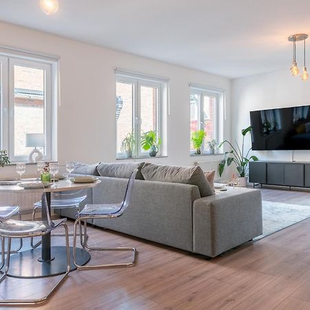 Luxurioeses Apartment, 10Min Innenstadt, Parkplatz Erfurt Dış mekan fotoğraf