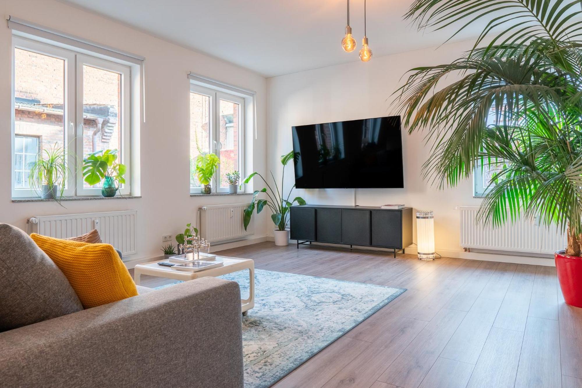 Luxurioeses Apartment, 10Min Innenstadt, Parkplatz Erfurt Dış mekan fotoğraf